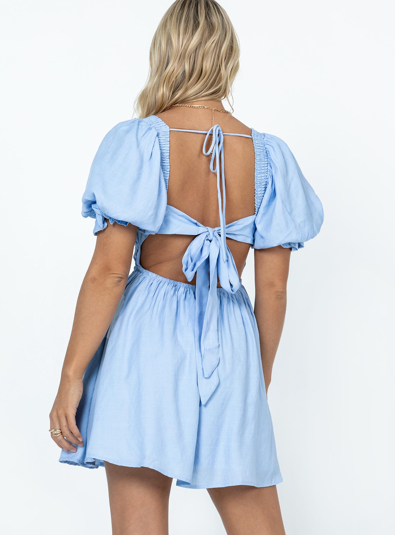 Dani Mini Dress Blue