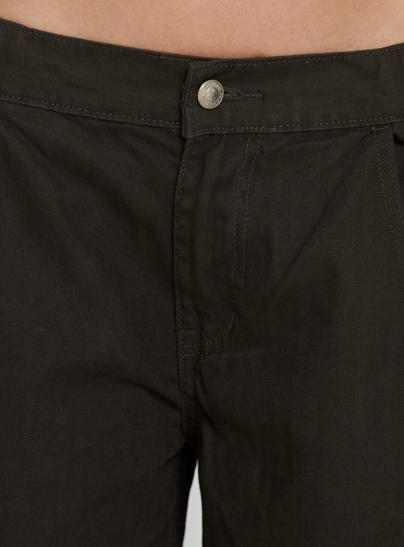 Selective Memory Low Rise Wide Leg Cargo Pants Dark Charcoal