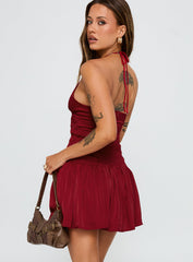 Mariachi Mini Dress Red