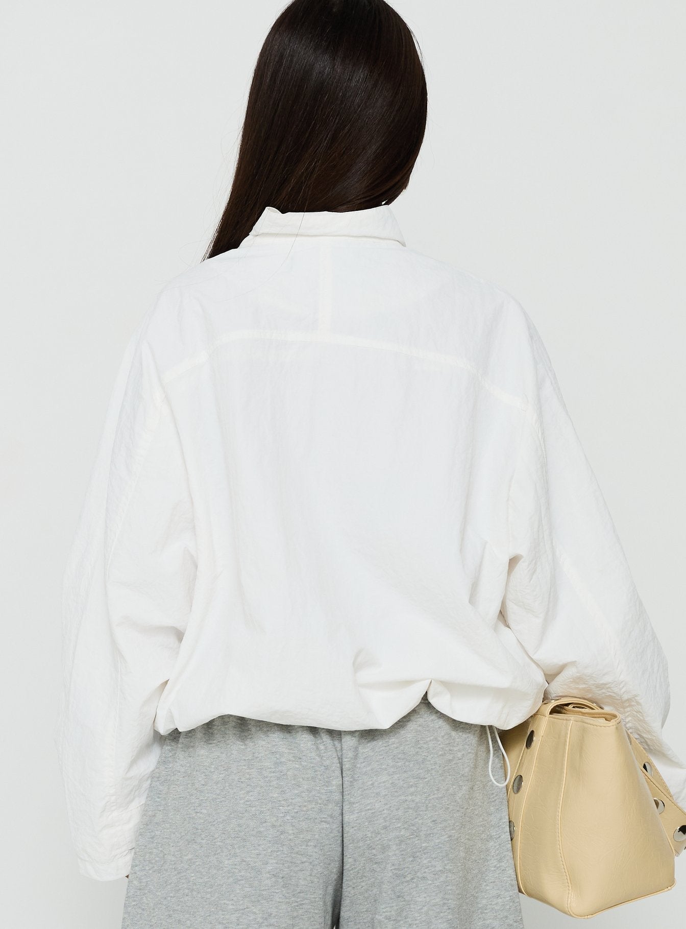Shoreline Windbreaker Jacket White