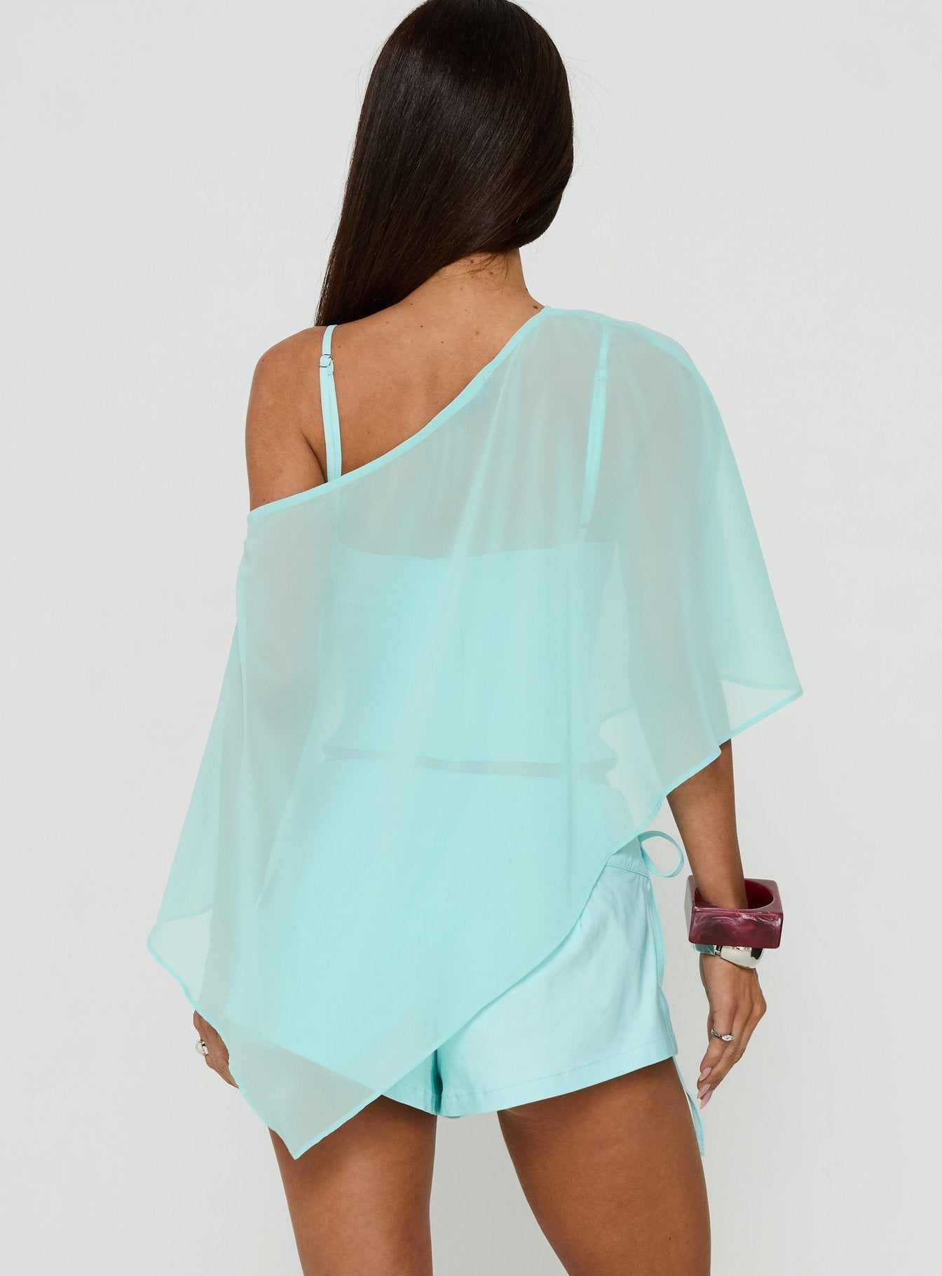Senzo Wrap Shorts Blue