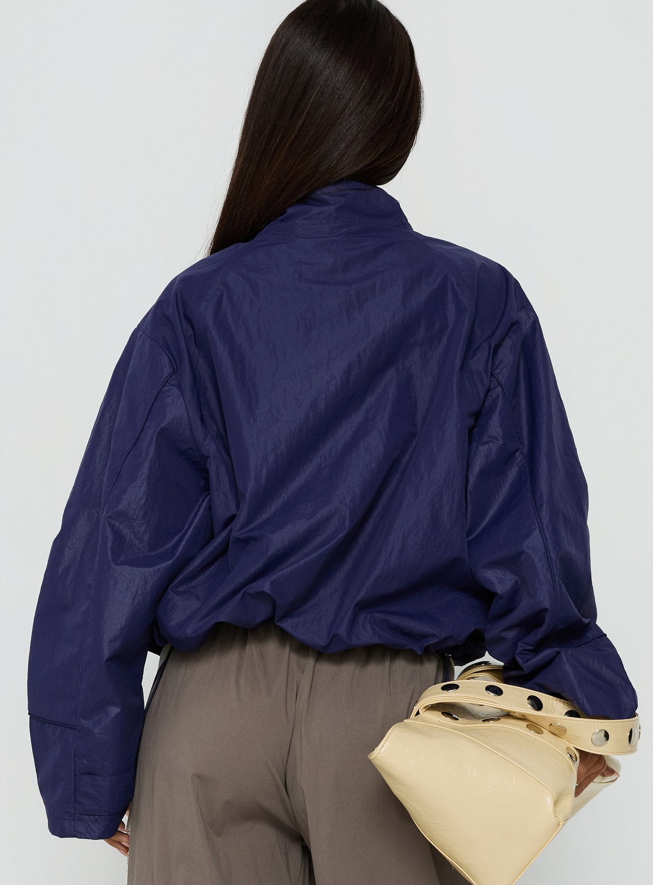 Shoreline Windbreaker Jacket Navy