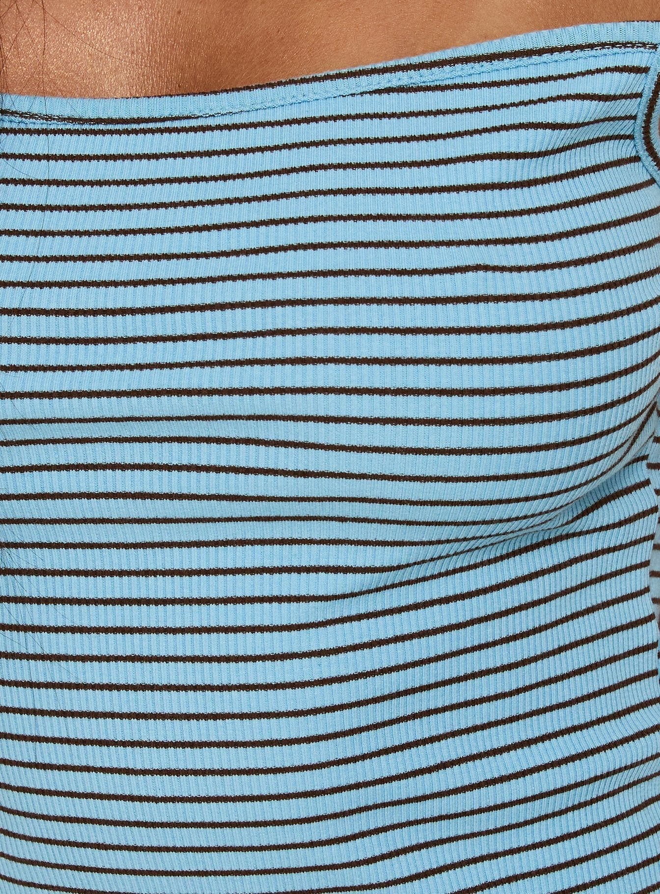 Serafia Tank Top Blue Stripe