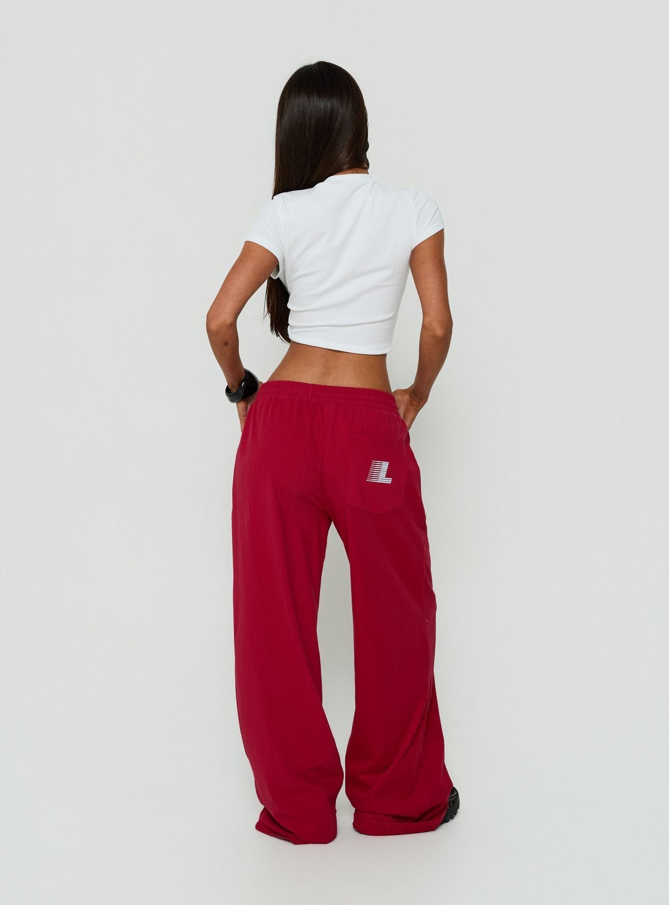 Calling Me Asymmetrical Gathered Top White