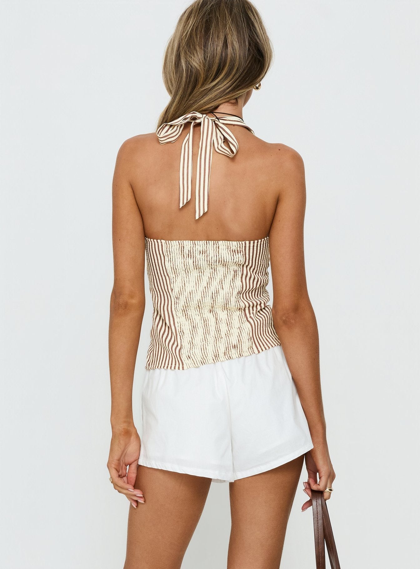 Makeli Micro Beach Short White