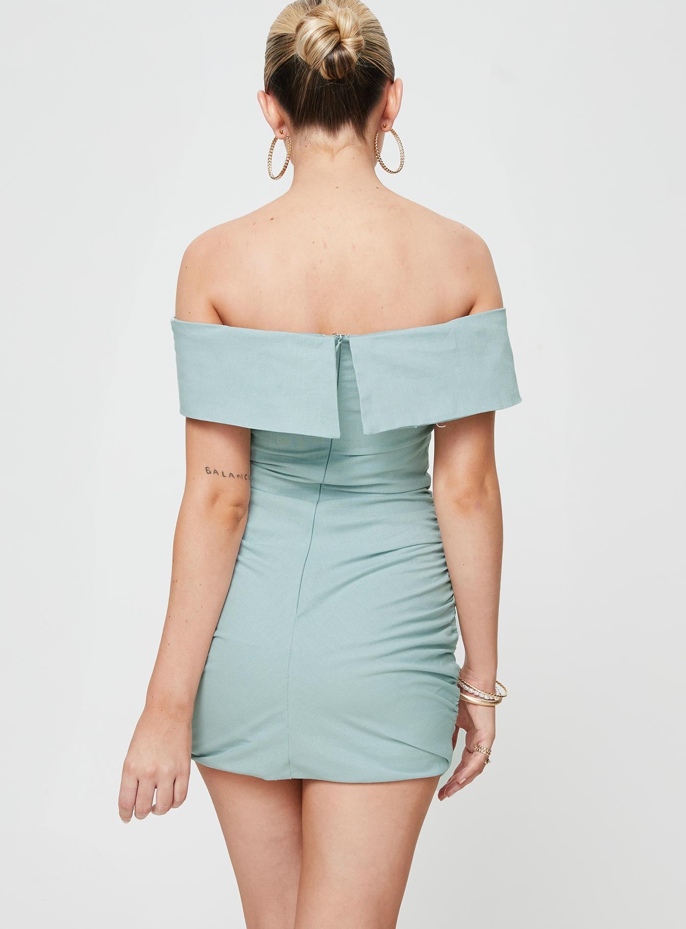 Marcia Mini Dress Blue