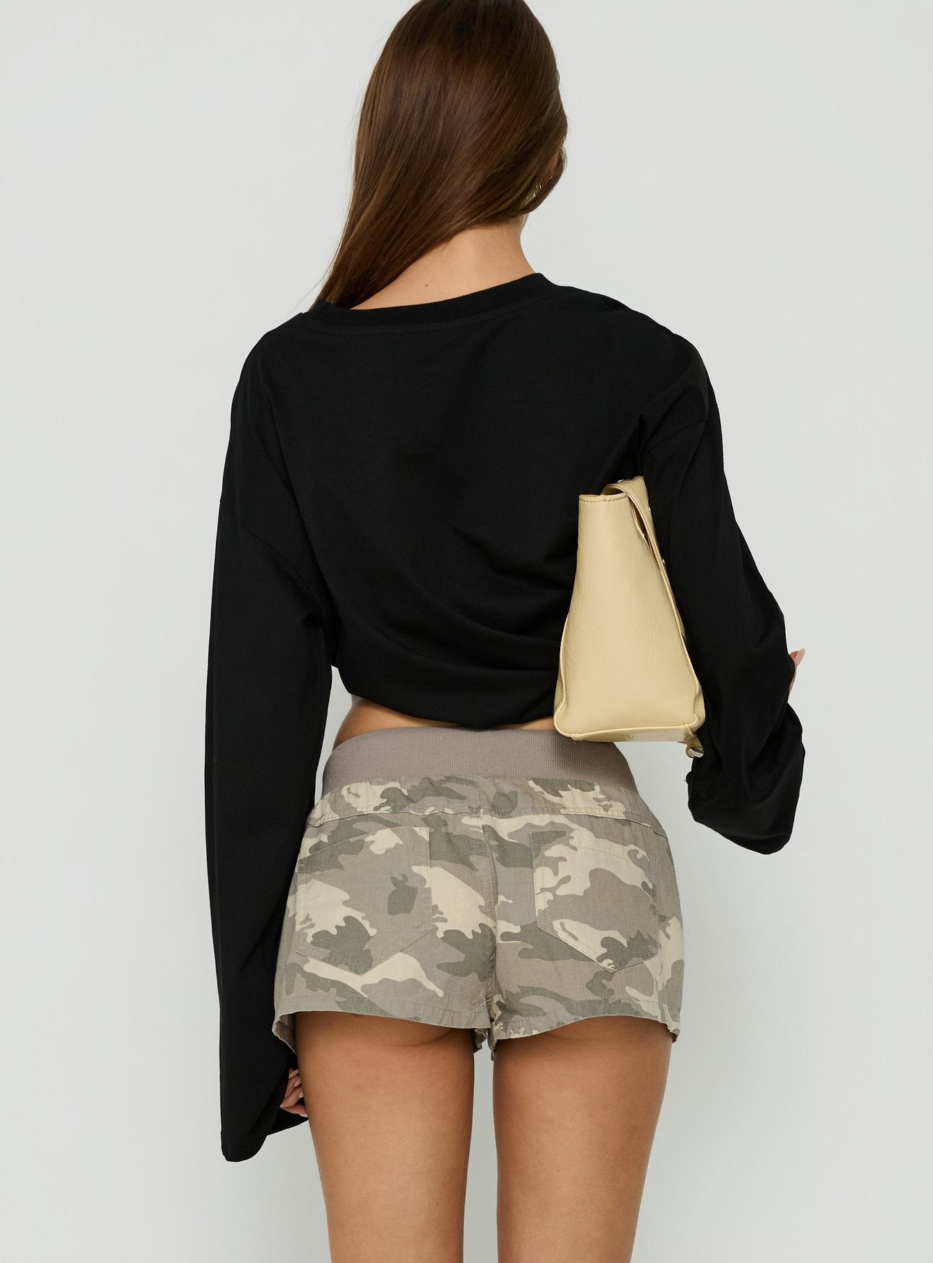 Fender Cargo Micro Shorts Snow Camo