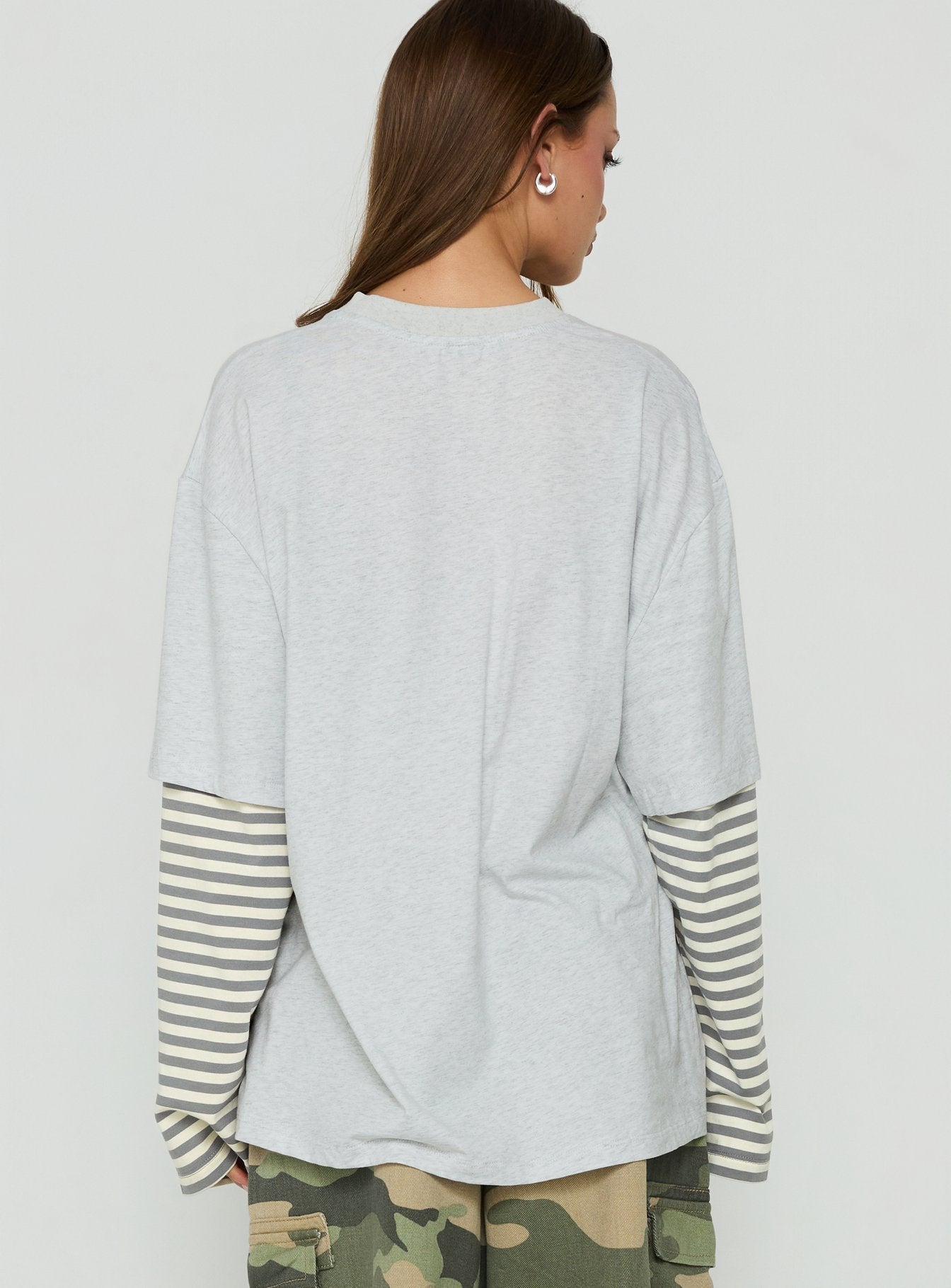 Bottega Shirt Ash Stripe