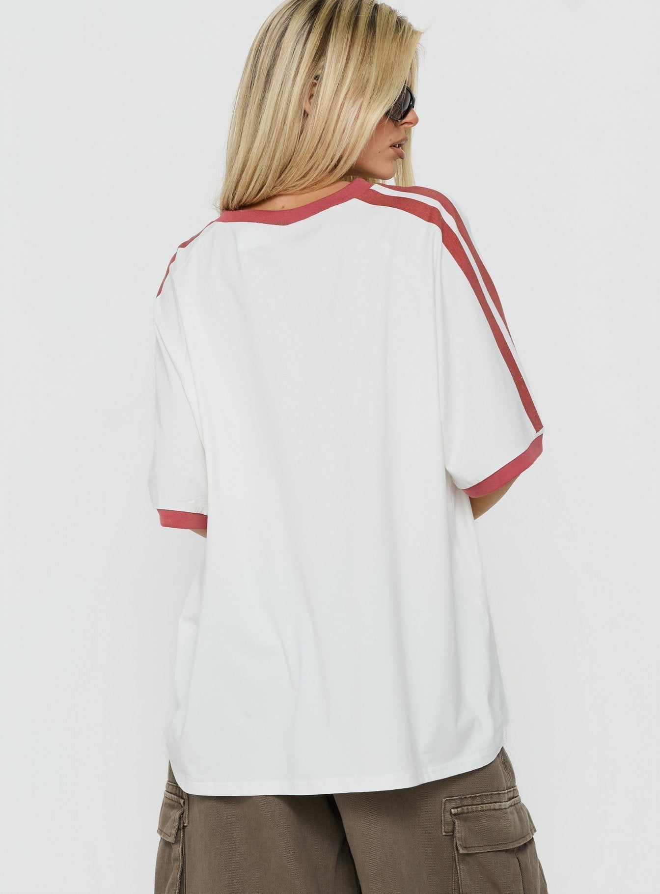 Del Mar Surf Club Oversized Graphic Tee White / Multi