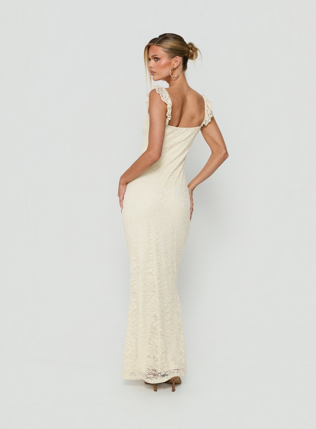 Beacall Maxi Dress Lemon