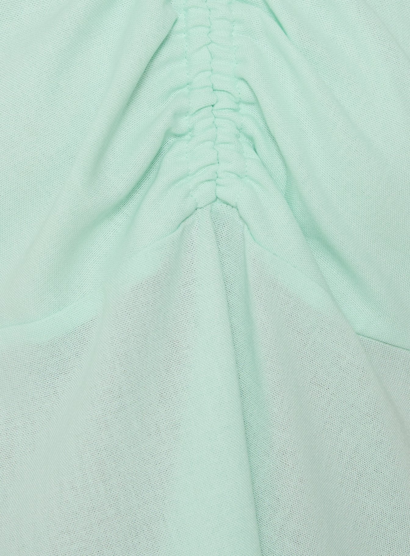 Dakotah Tie Neck Top Aqua