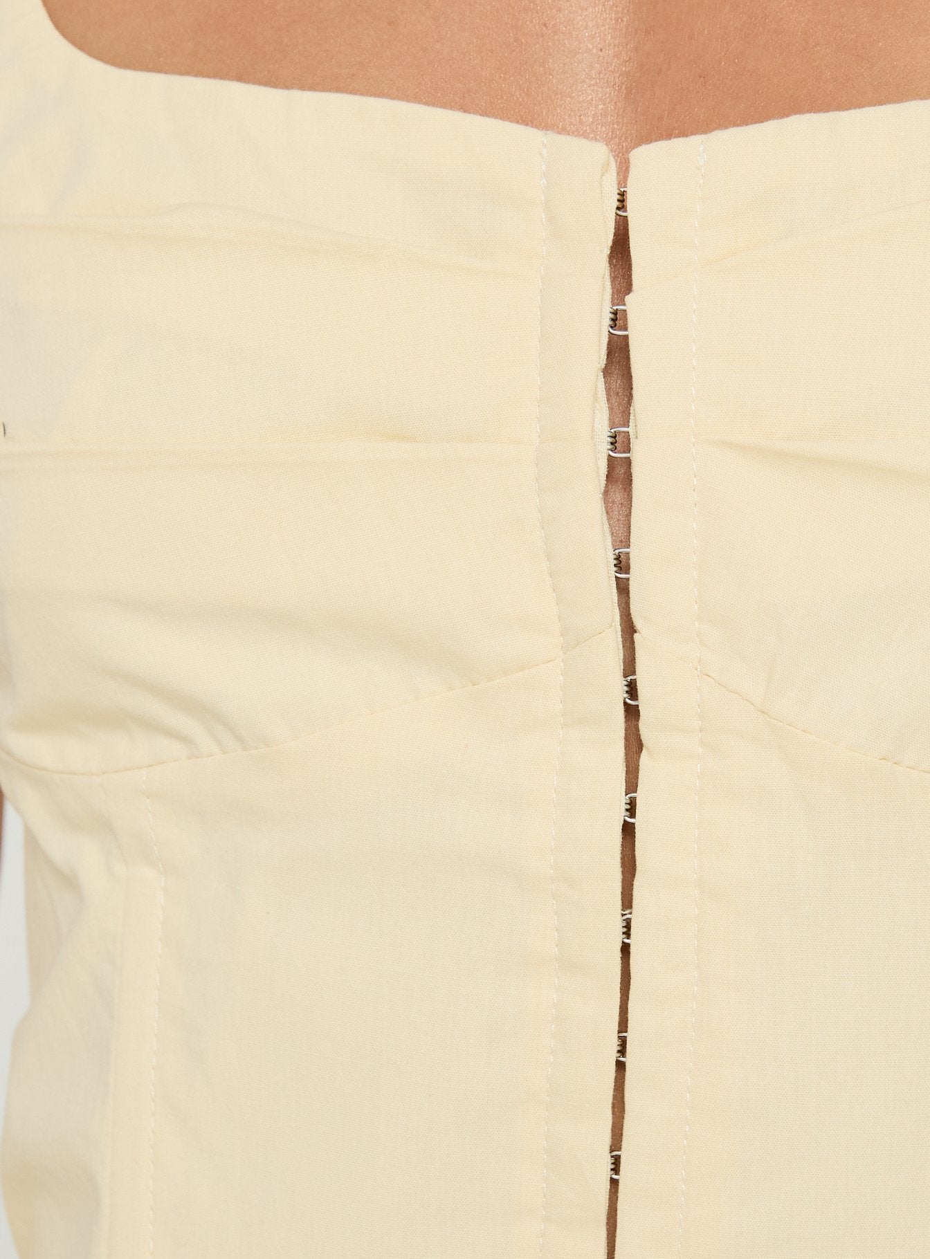 Ettalie Cinched Waist Playsuit Butter
