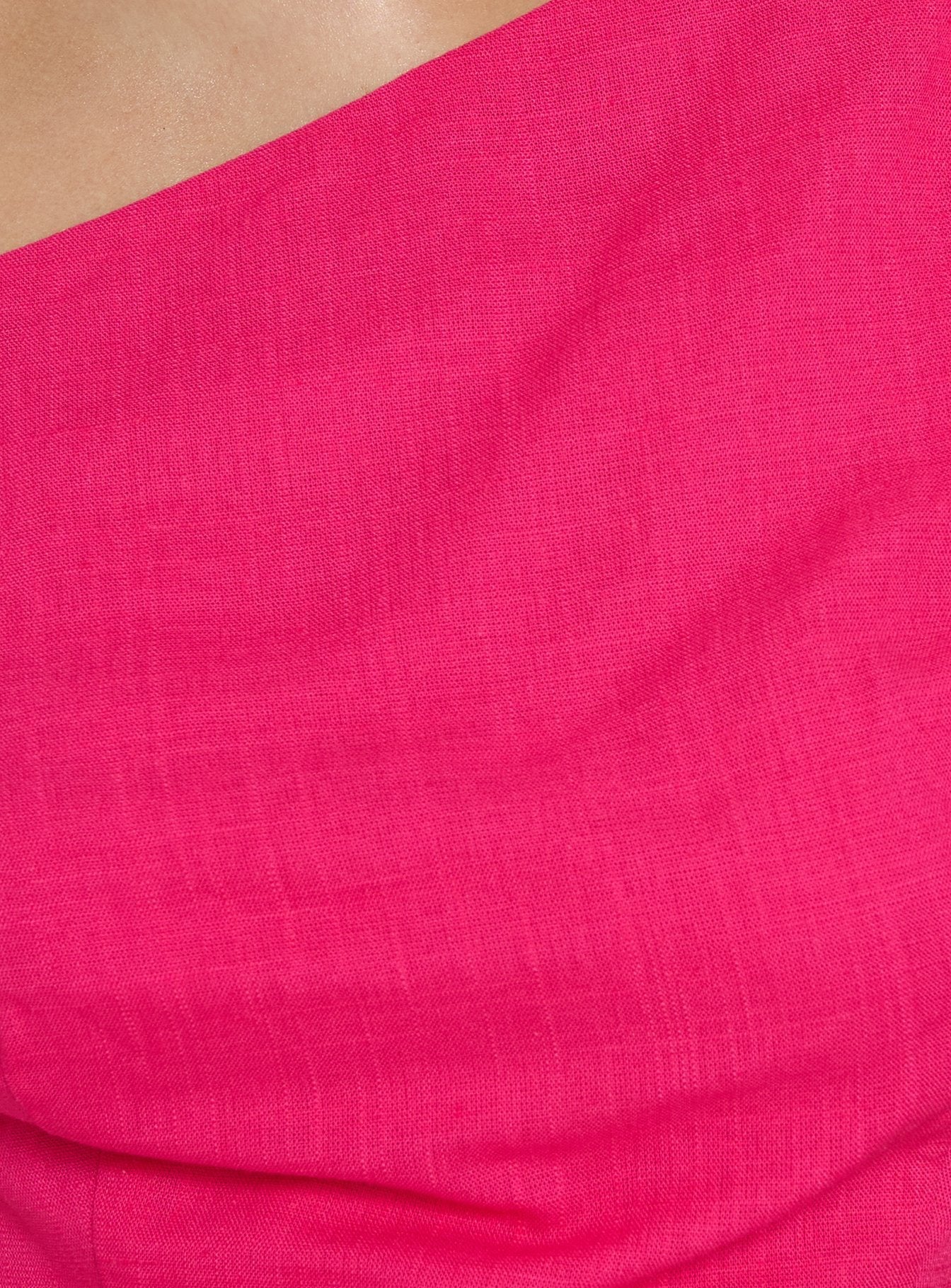 Anjela Off Shoulder Romper Pink