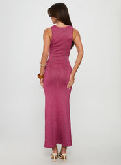 Tourista Maxi Dress Hot Pink