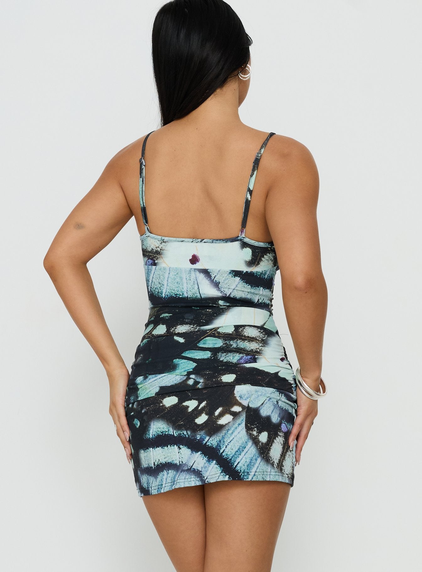 Quiet Moments Jersey Mini Dress Multi