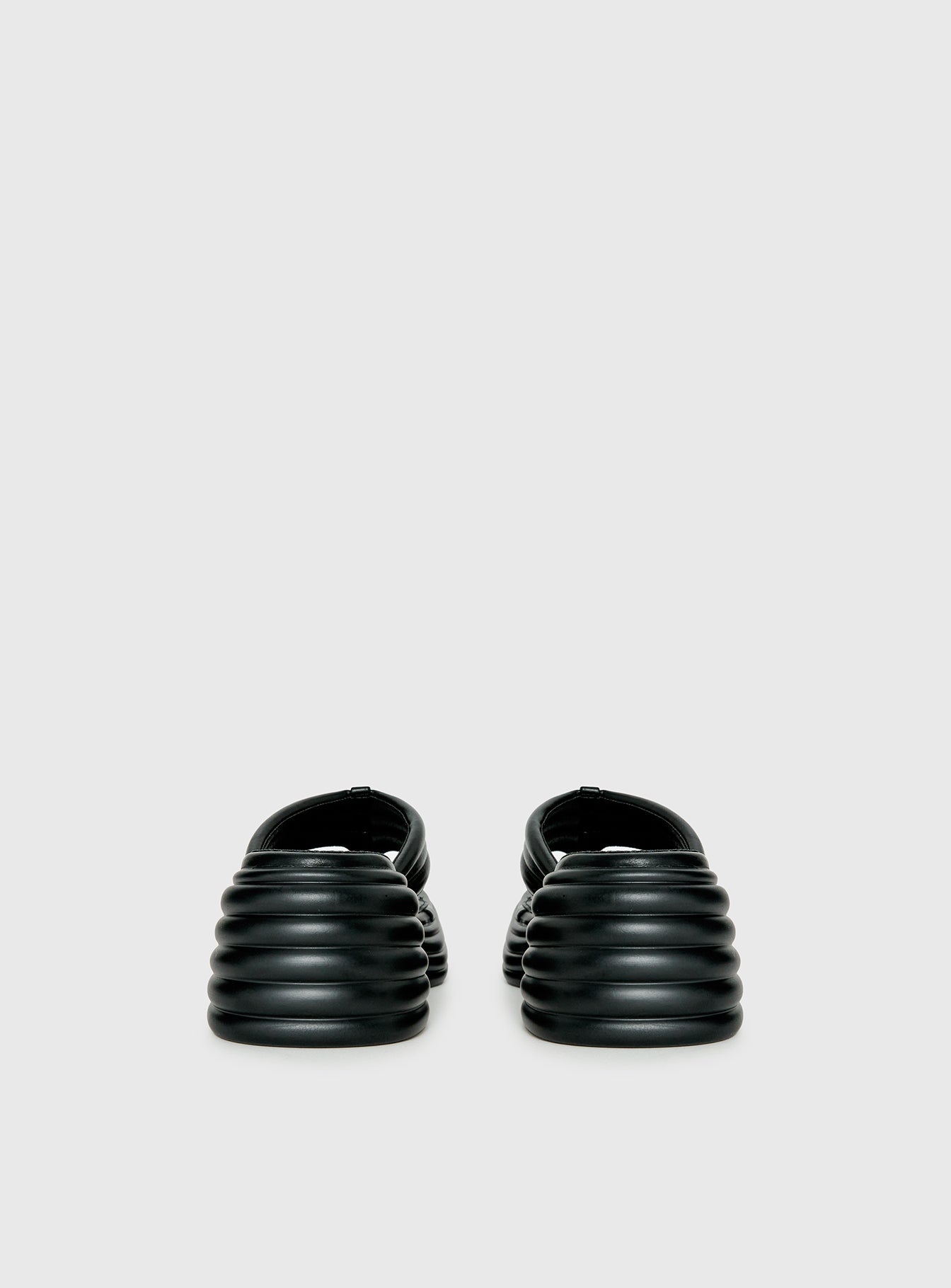 Therapy Flames Platform Sandals Black