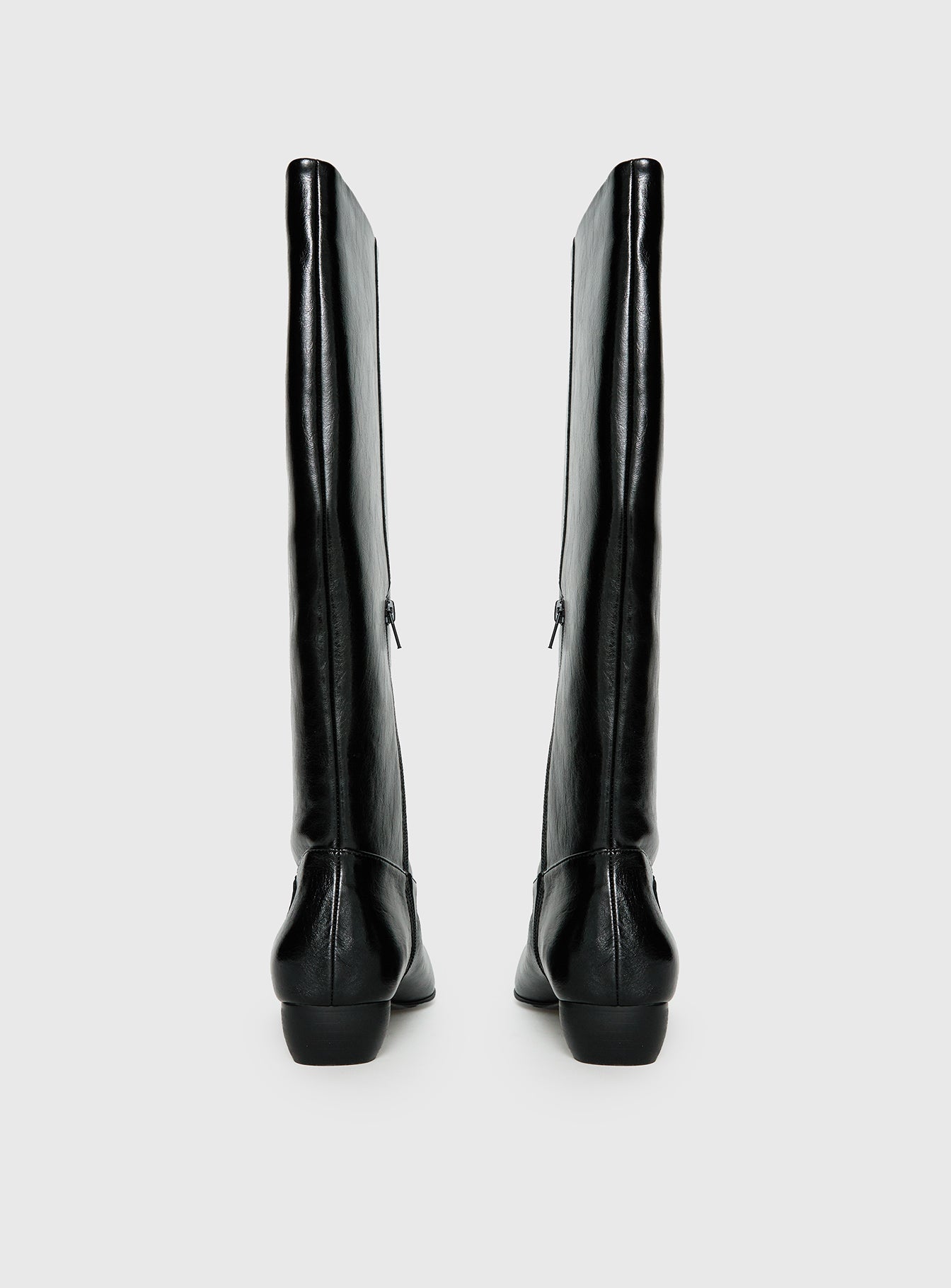 Dance For You Knee High Boots Black
