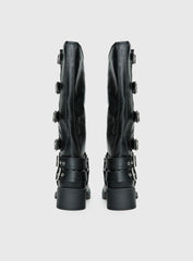 Buckle Down Boots Black