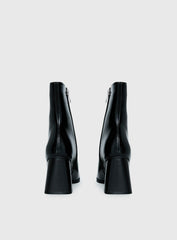 Zilah Heeled Ankle Boots Black