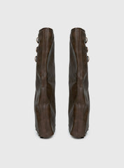 Ritz Knee High Boots Brown