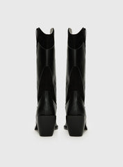 Takes You Far Cowboy Boot Black