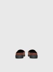Therapy Atticus Faux Suede Slip On Loafer Brown