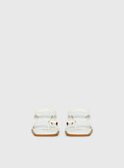 Billini Iverson Hardware Detail Heels While / Gold