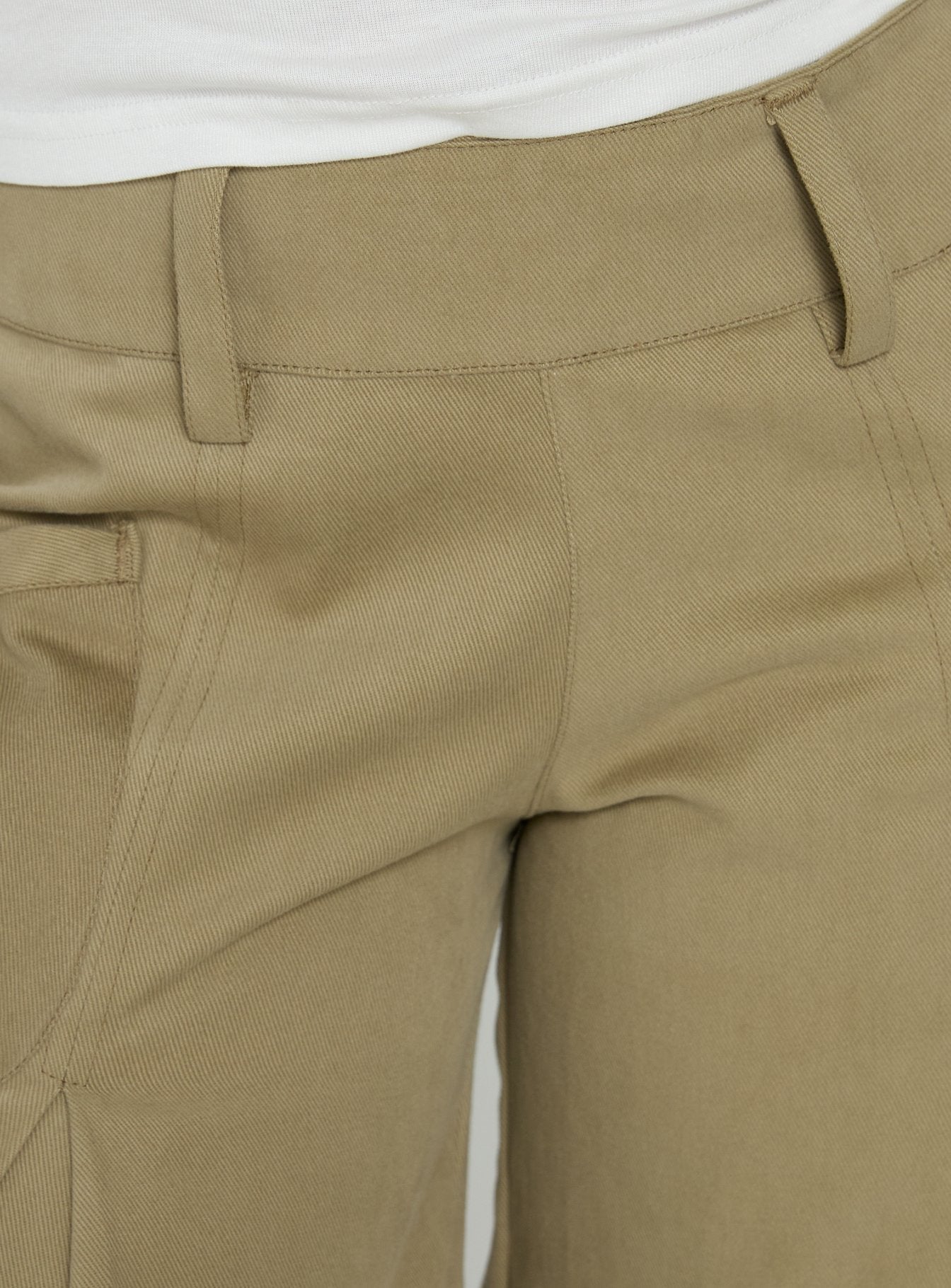Iria Capri Trouser Khaki