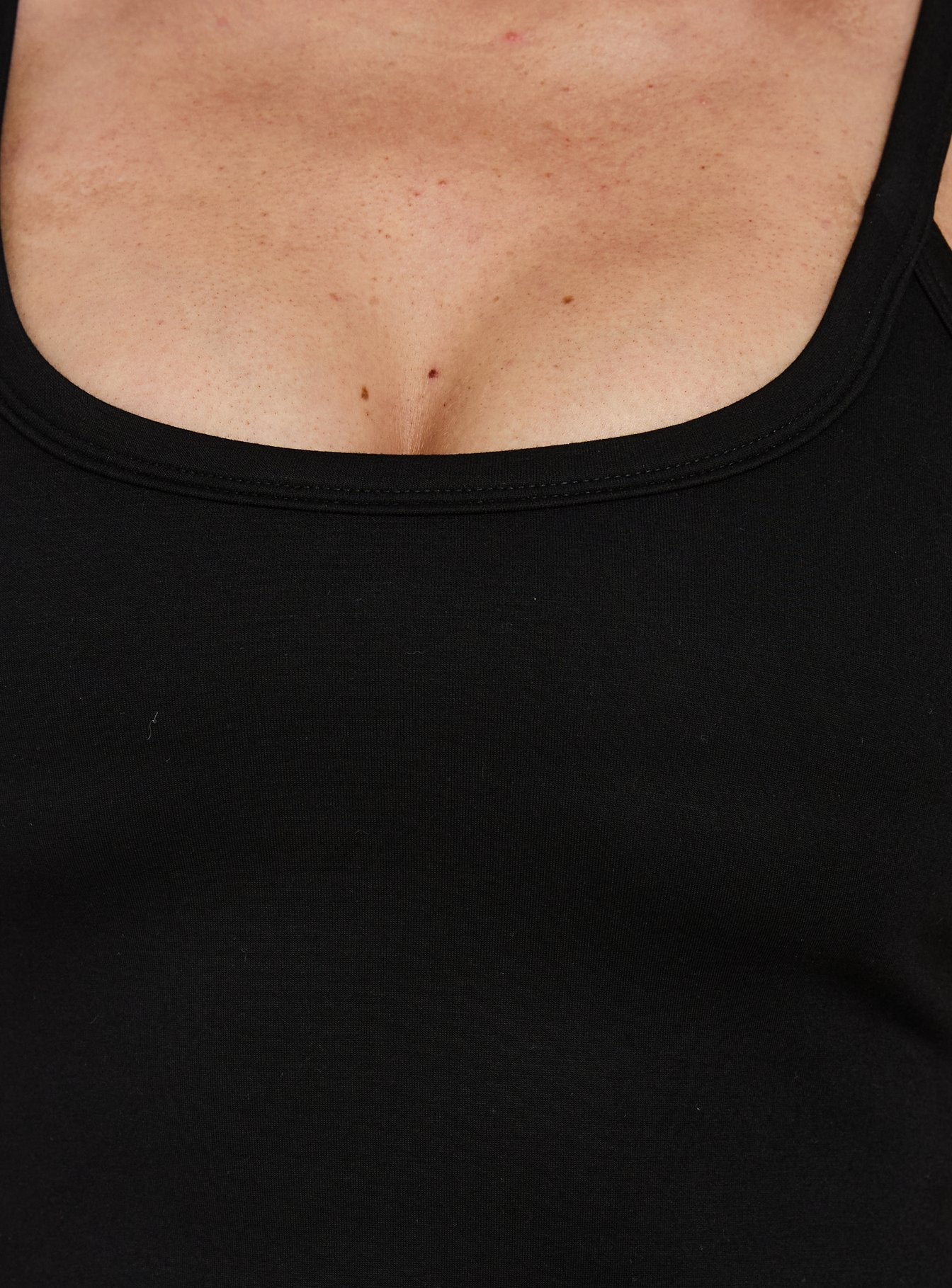 Dynah Cinched Tank Top Black