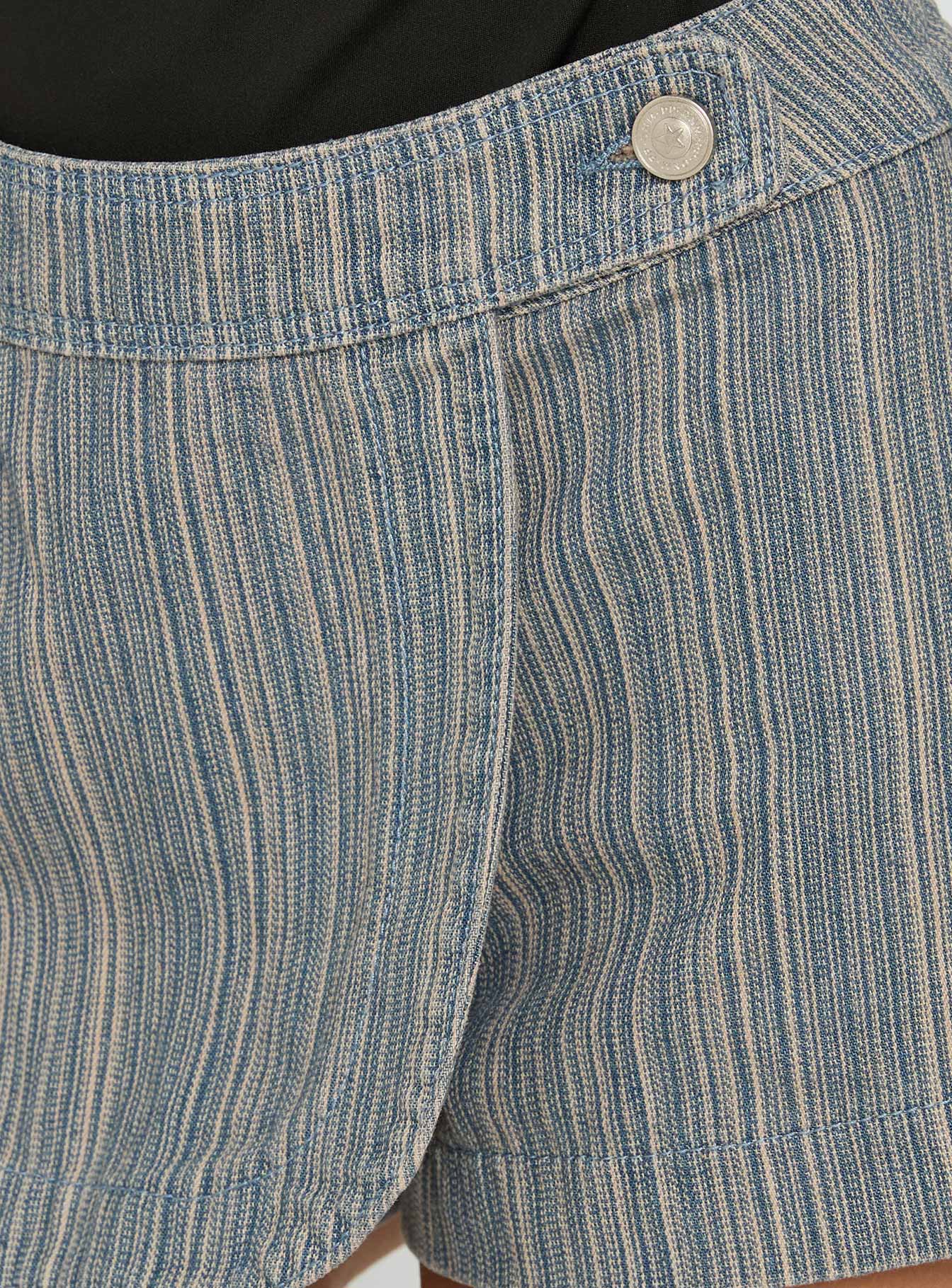 Lifetimes Micro Skort Dark Blue Stripe