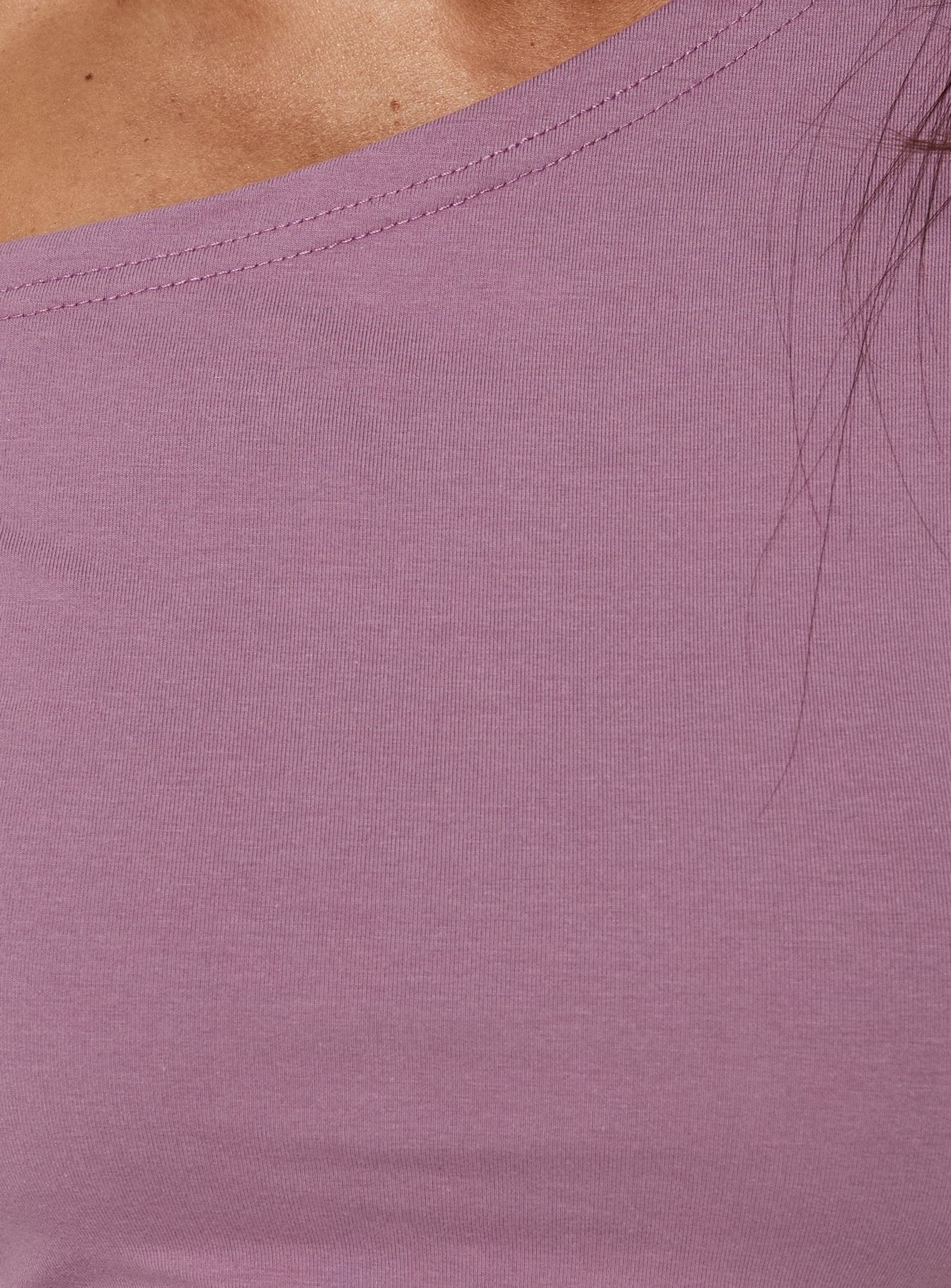Avriana Off Shoulder T-Shirt Mini Dress Purple