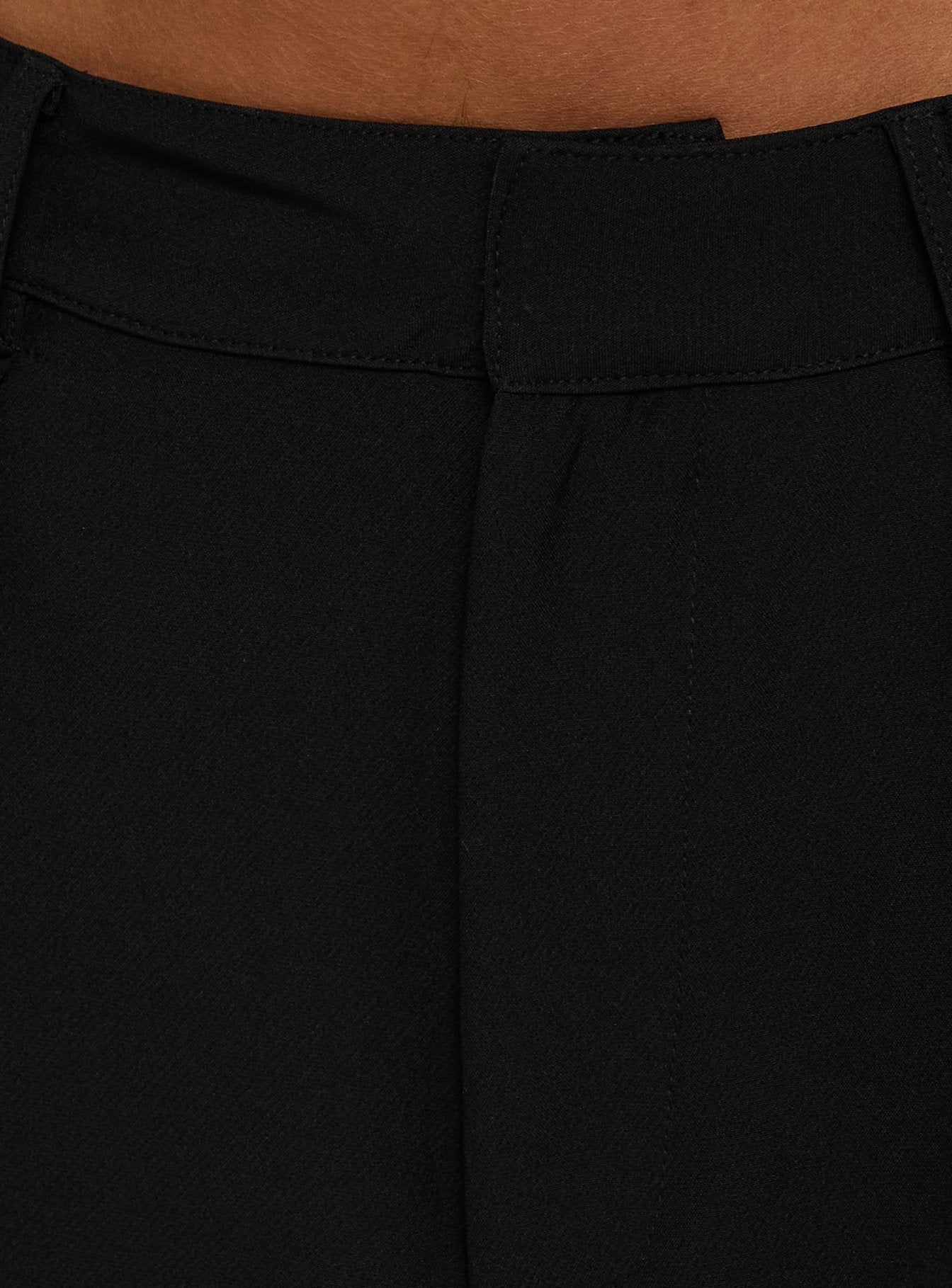 Busy Busy Low Baggy Capri Pant Black