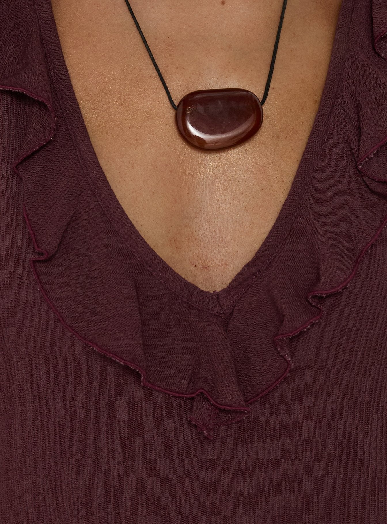 Swade Mini Dress Crinkle Plum