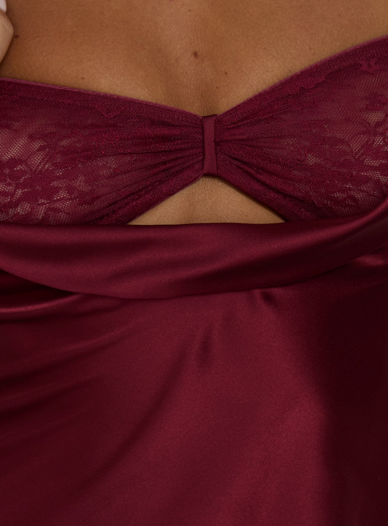 Delilah Top Burgundy