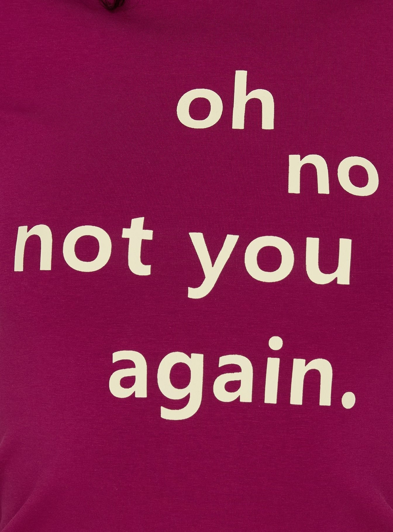 You Again Graphic Top Plum