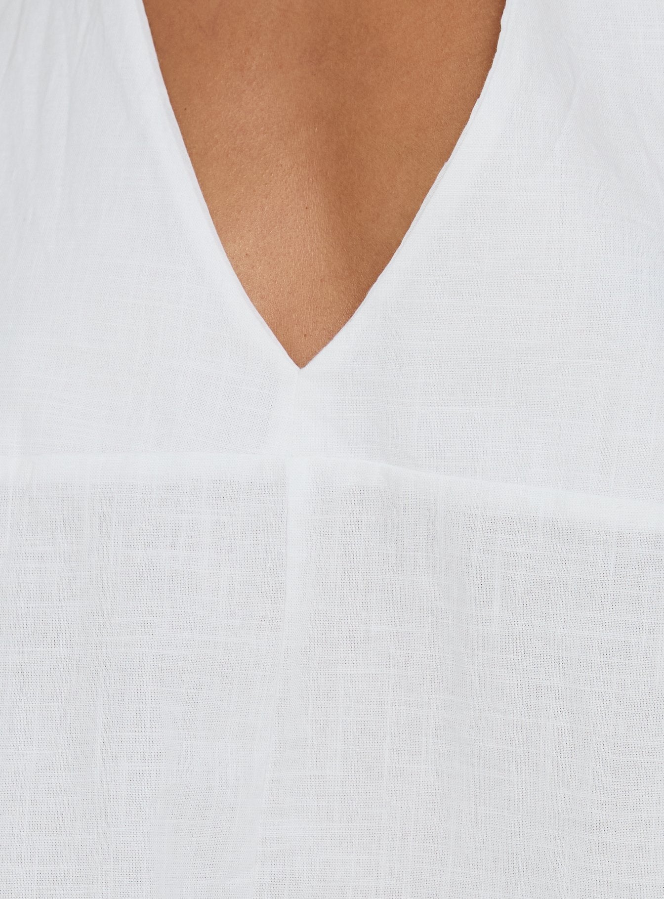 Faira Halter Top White