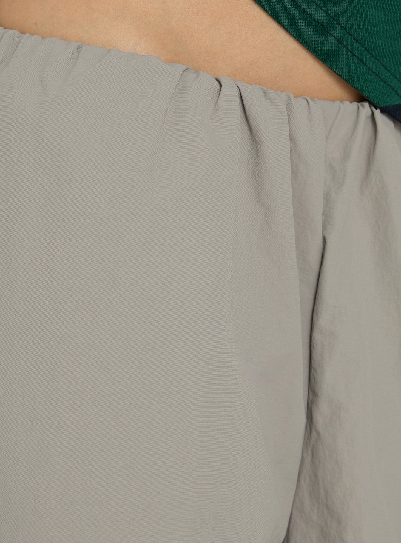 Your Orbit Nylon Baggy Pants Grey