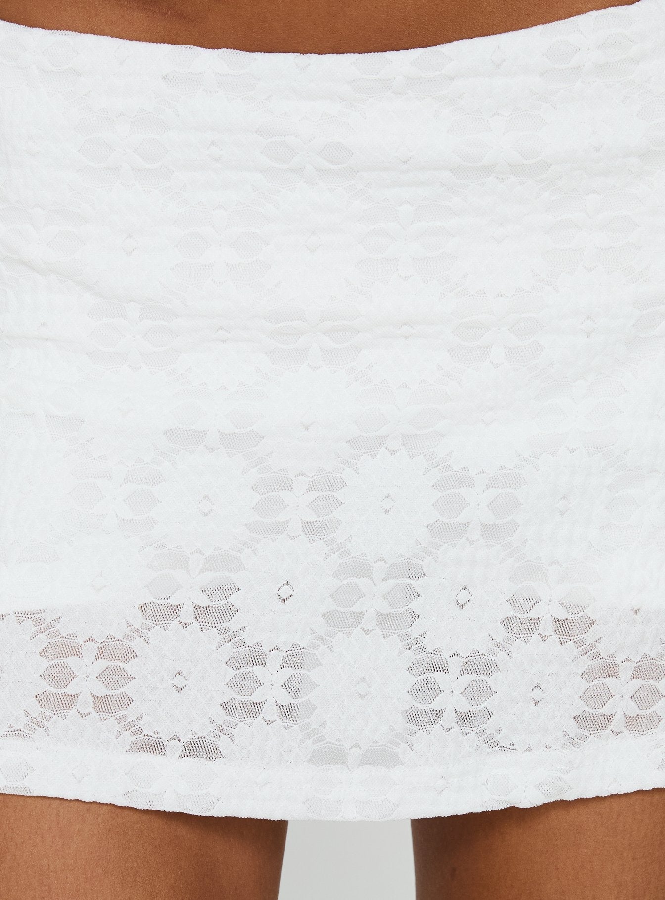 Seraphim Textured Skort White