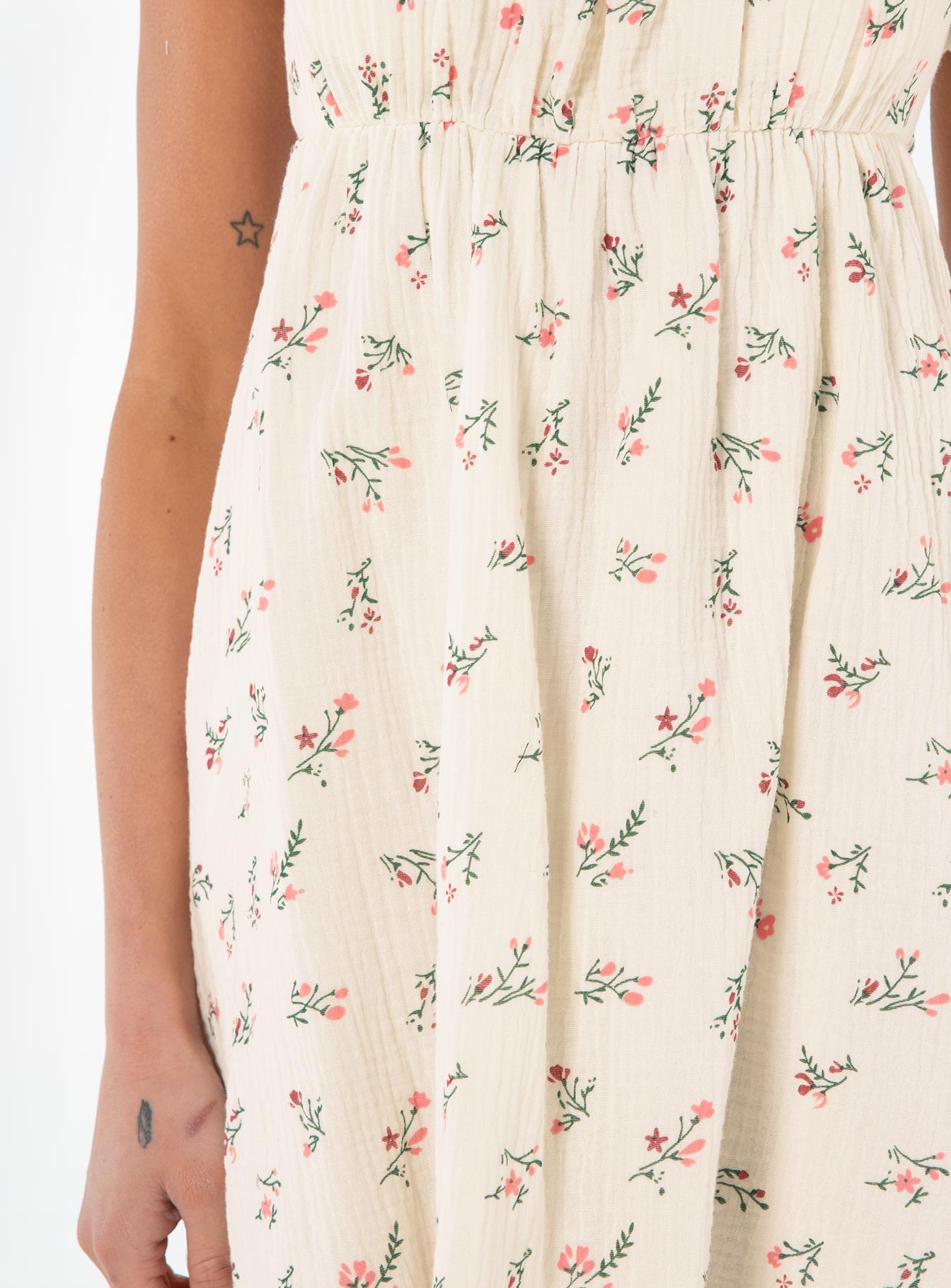 Let's Dance Mini Dress White / Floral