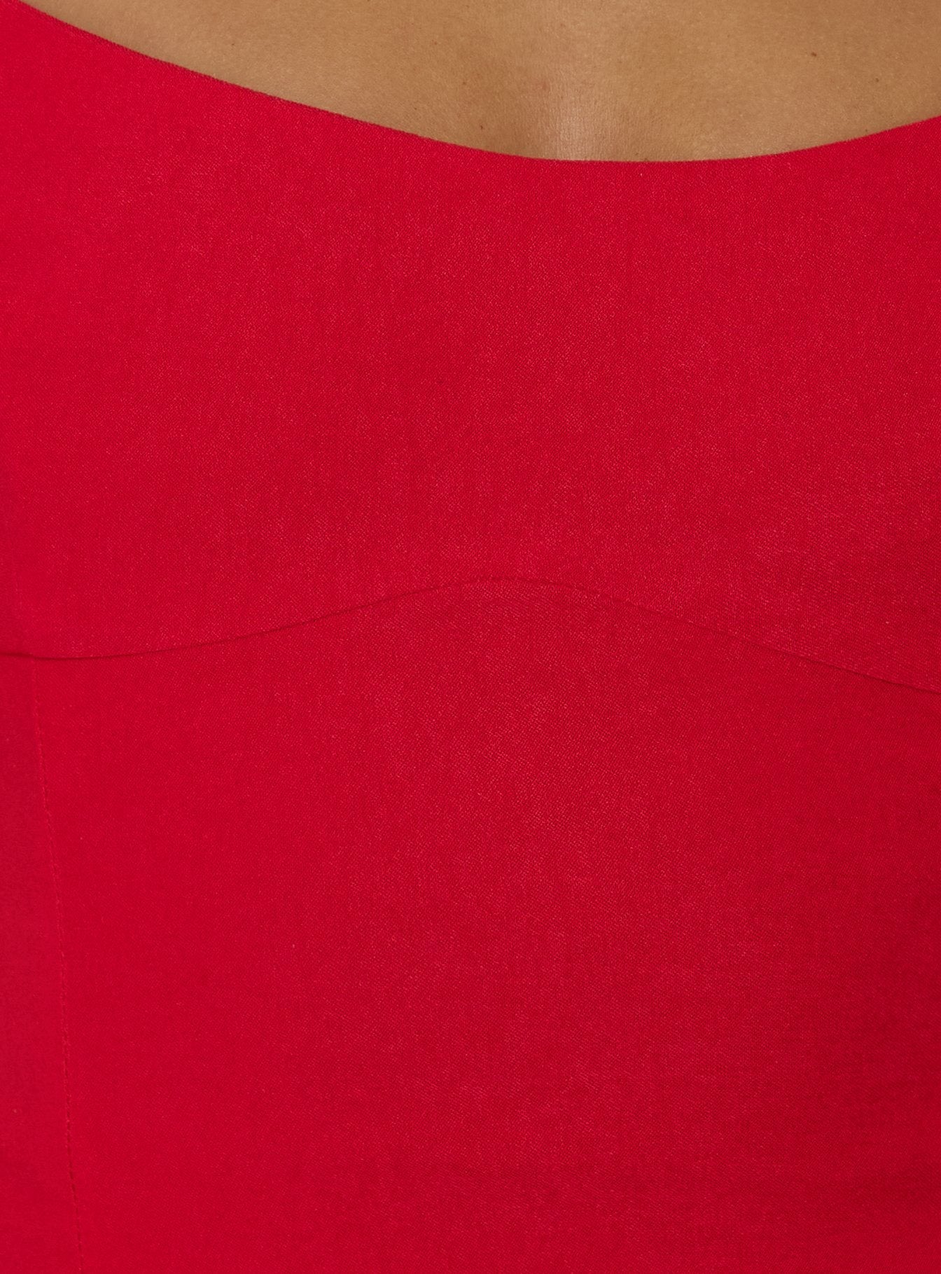 Elanah Structured Cami Top Red