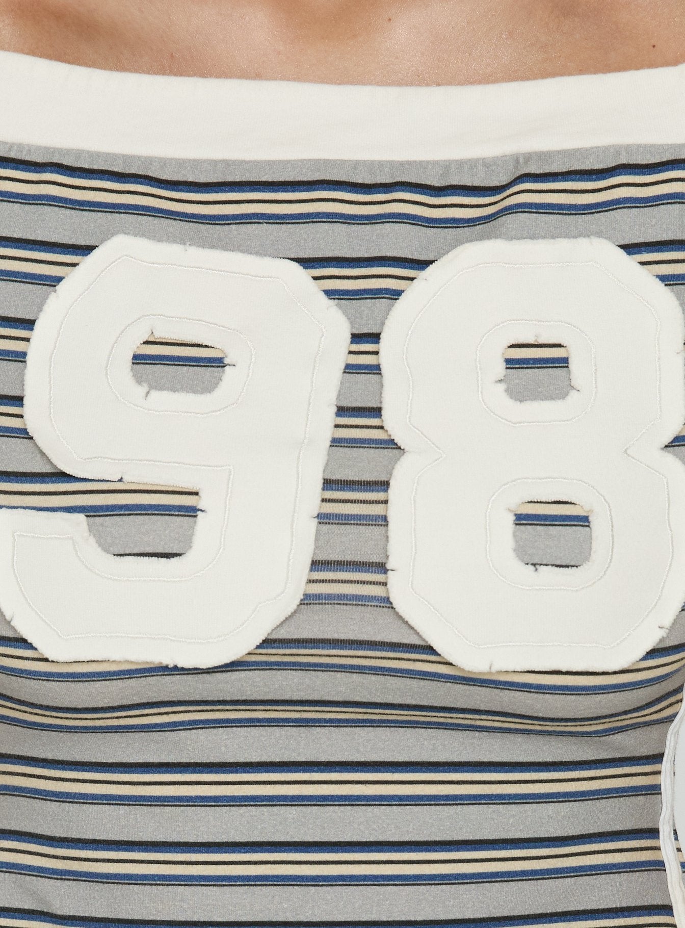 98 Baby Off The Shoulder Top Stripe