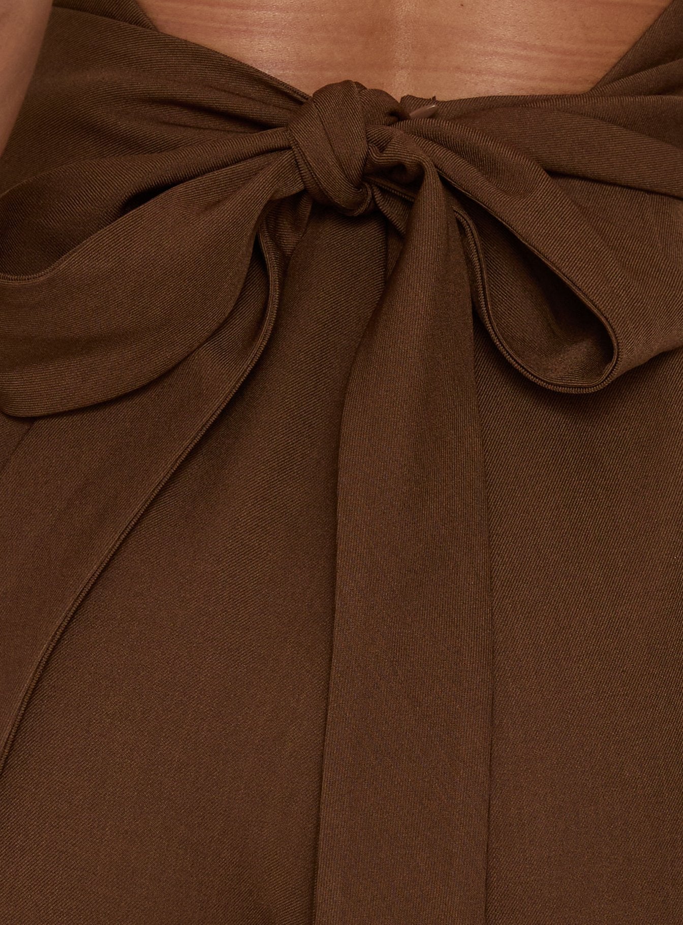 Dolana Halter Romper Chocolate