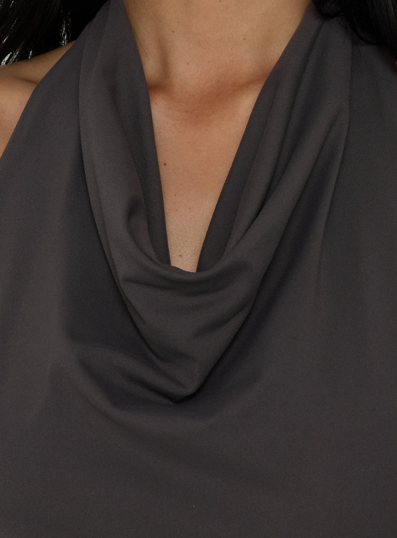 Vidora Cowl Neck Playsuit Slate