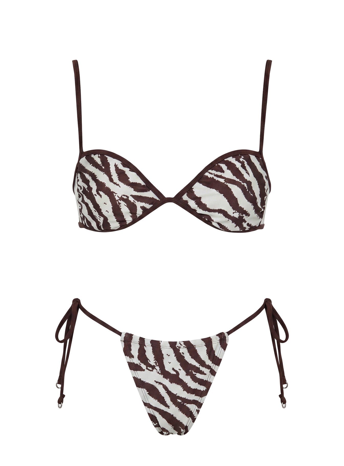 Colomba Bikini Top Zebra