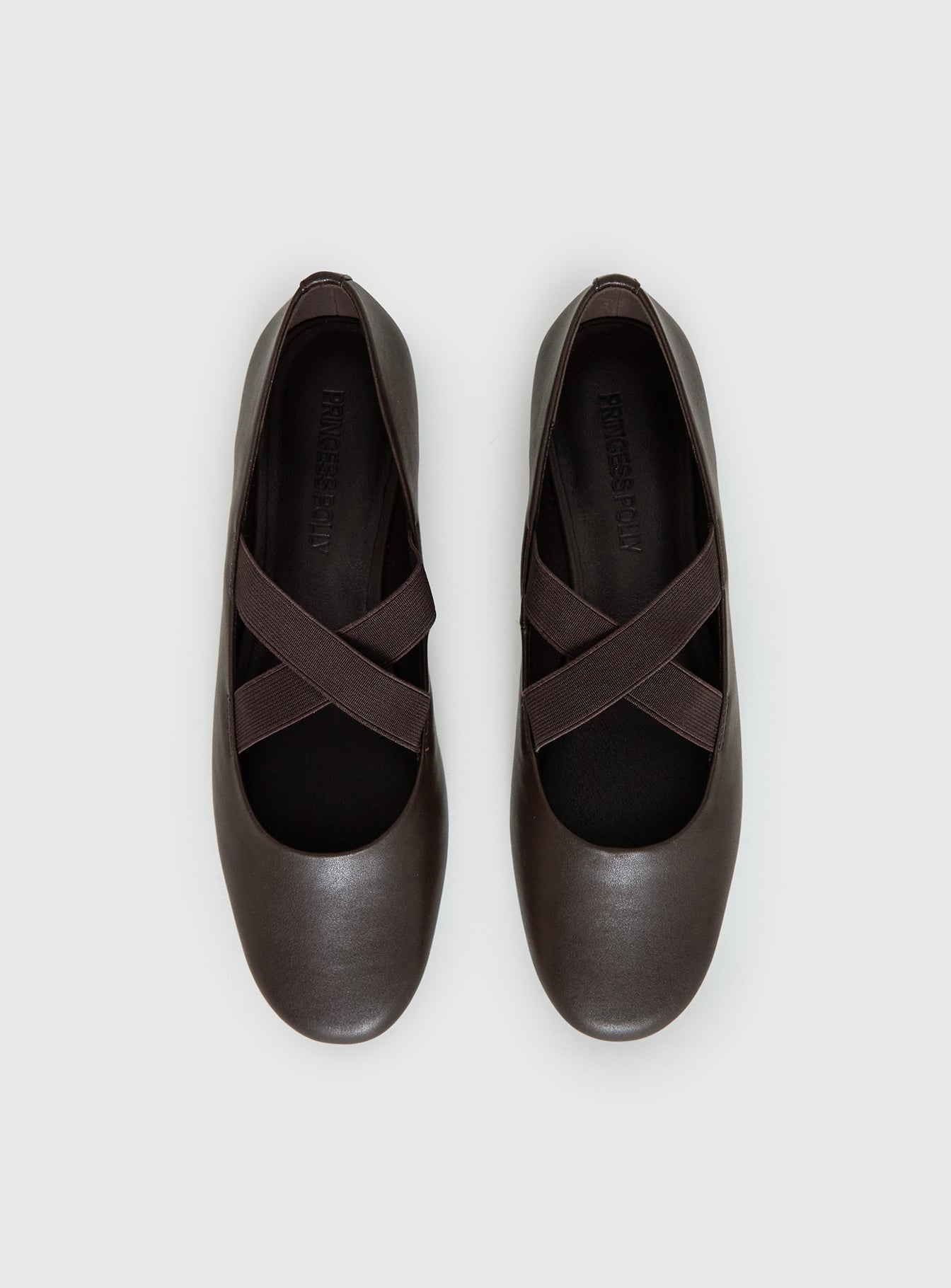 Zevra Sporty Ballet Flats Brown