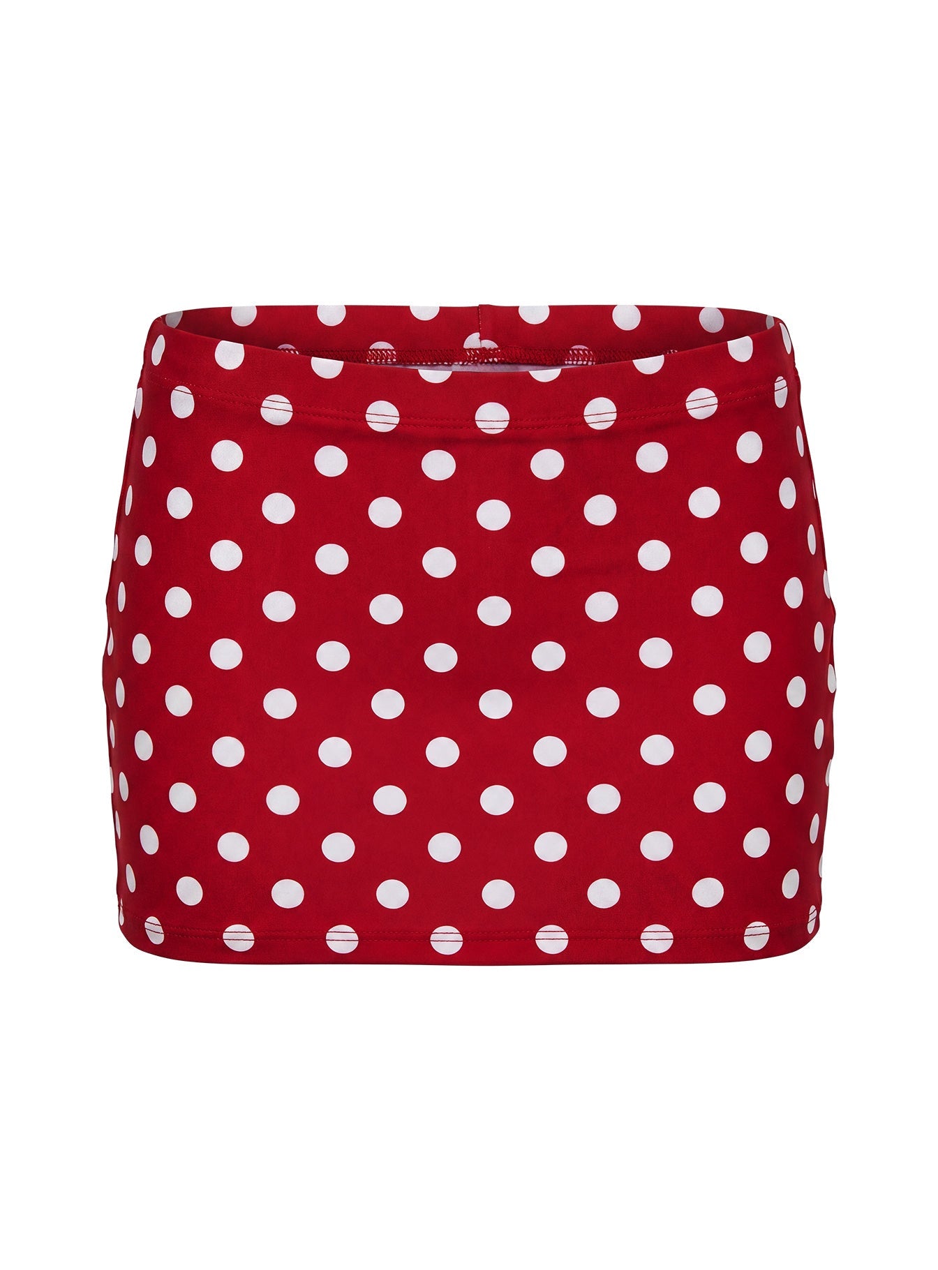 Tenya Swim Skort Red Polka Dot