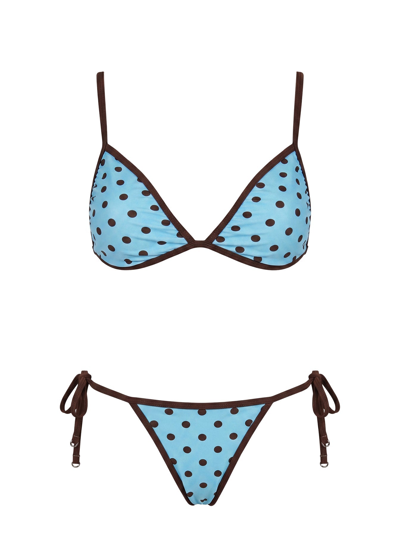 Idola Bikini Bottoms Blue Polka Dot