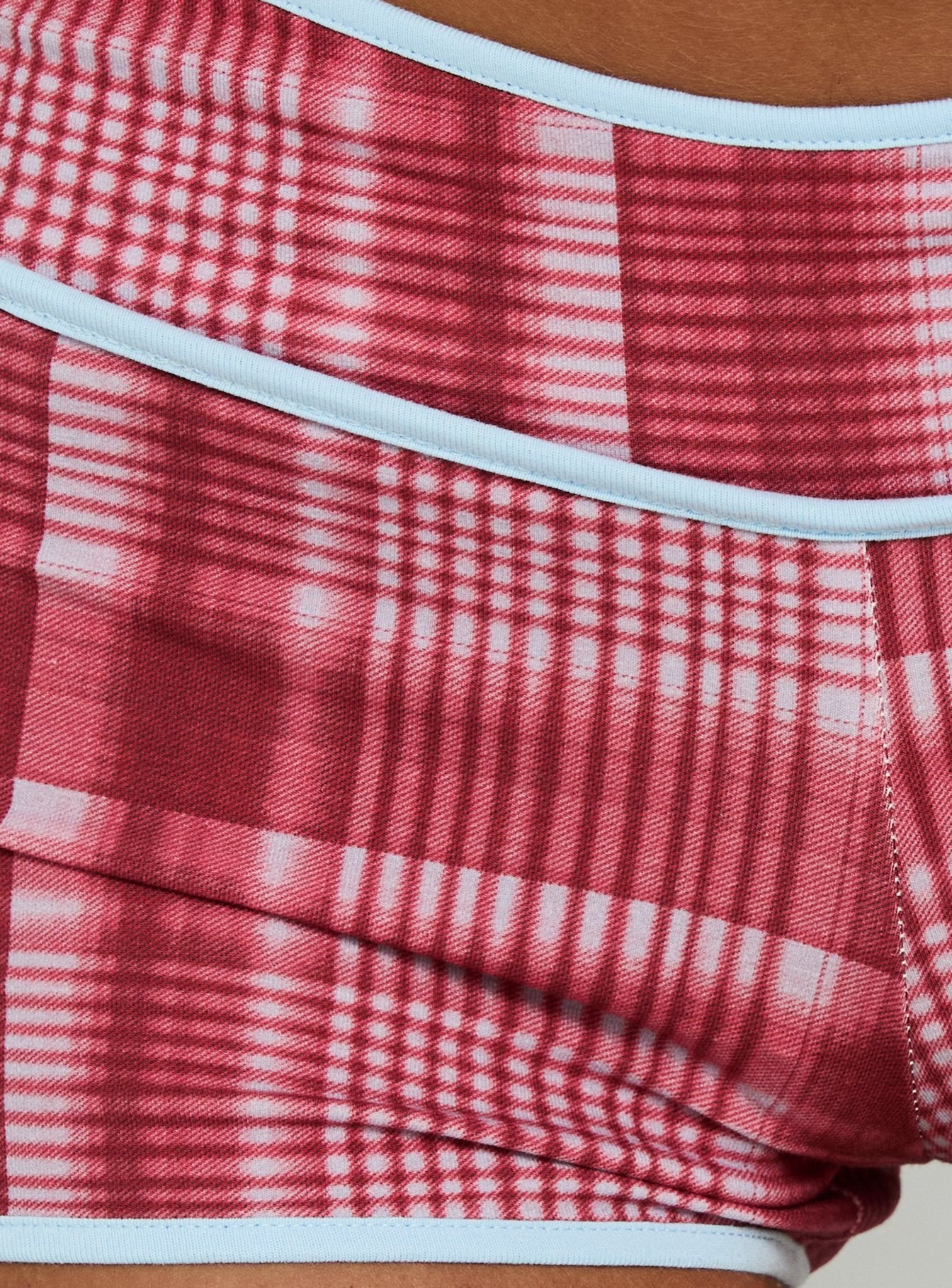 Leilanie Halter Micro Set Red Check