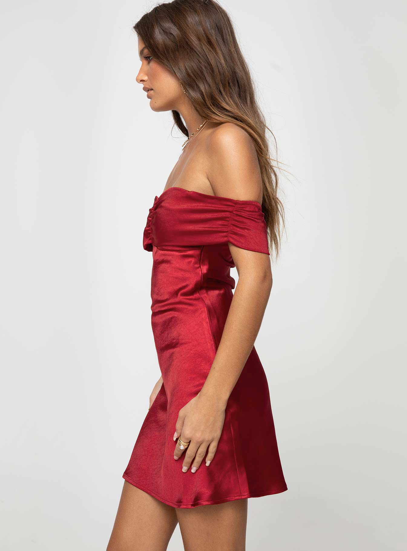 Sadee Mini Dress Red Petite