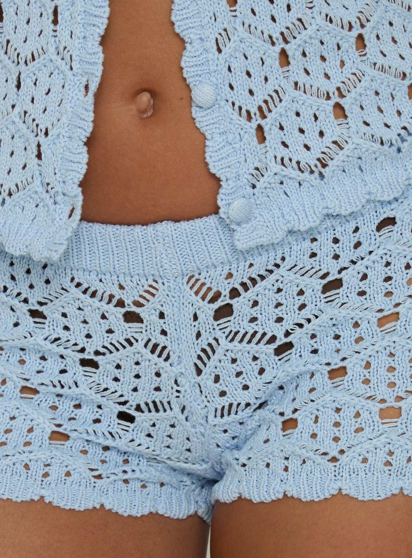 Sun Still Shines Crochet Set Blue